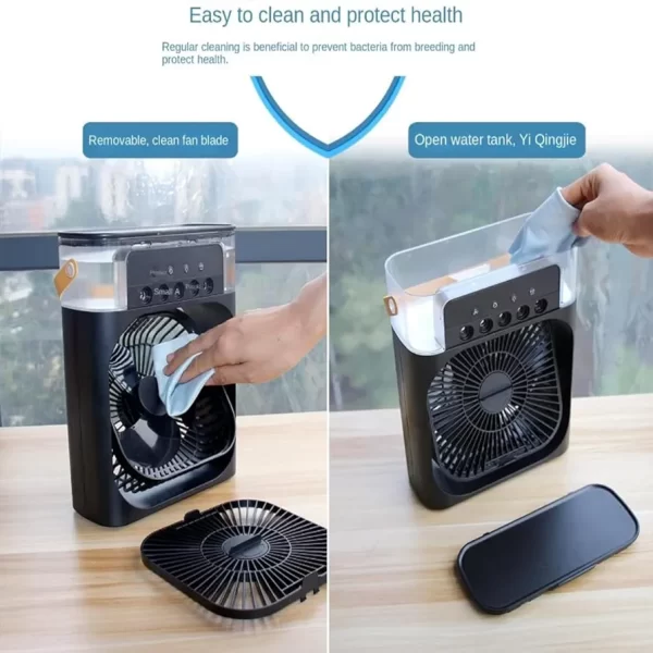Portable Air cooler Table fan with humidifier - Image 4