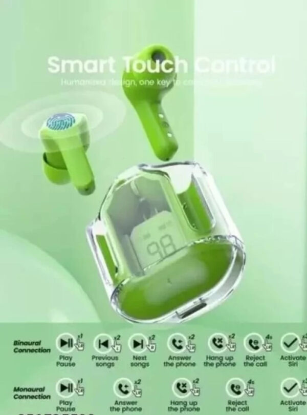 Take a look at this NKL Smart Design UltraPods Buds or Charging Case,Sensor Touch 367 Bluetooth - Image 7