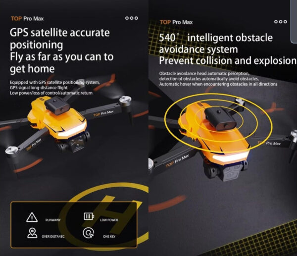 Pro-Grade 4K Drone with Brushless Motors - Image 4